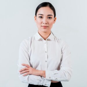 portrait-young-asian-businesswoman-with-her-arm-crossed-looking-camera-isolated-white-background_23-2148087156